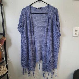 SHEIN Short Sleeve Knit Camisole Cover